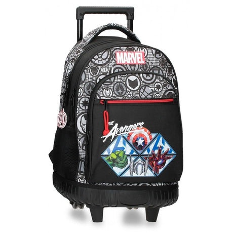 Backpack with Avengers Heroes 2R wheels