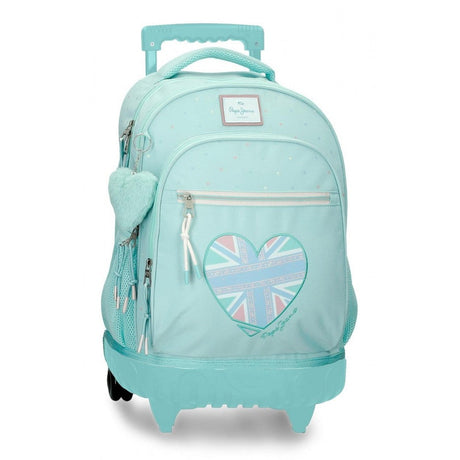 Backpack with wheels Pepe Jeans Nerea 2R