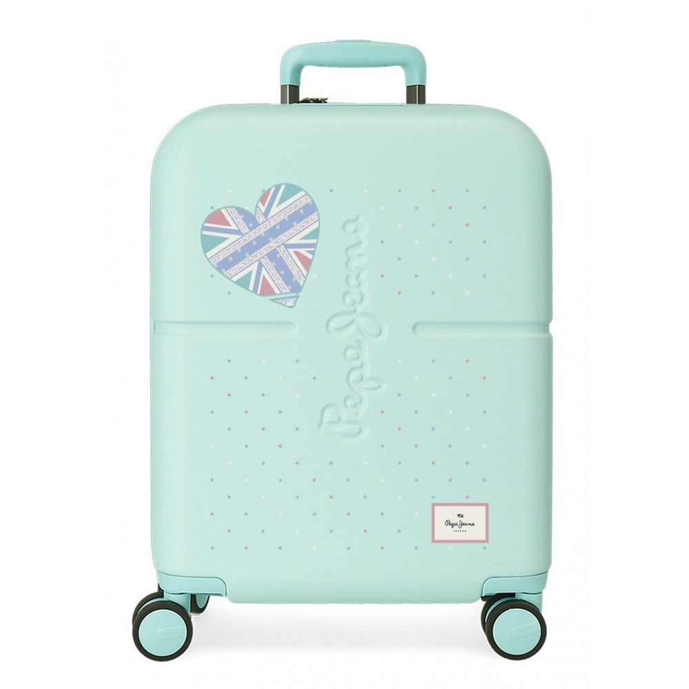 Cabinekoffer Pepe Jeans Rigide turquoise 55 cm