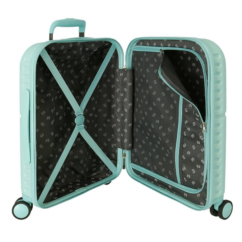 Cabinekoffer Pepe Jeans Rigide turquoise 55 cm