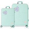 Set van koffers Pepe Jeans Rigide nerea turquoise 55-70 cm