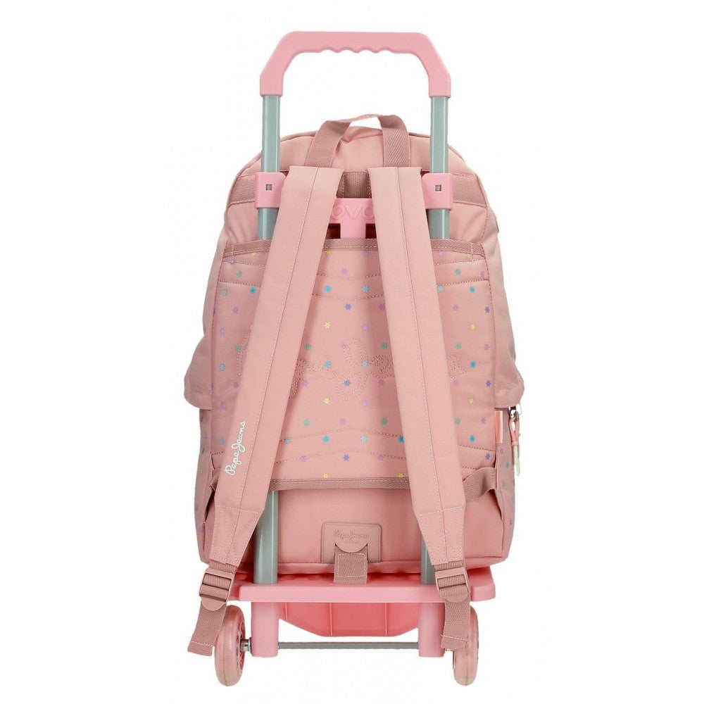 School backpack Pepe Jeans Carina with car