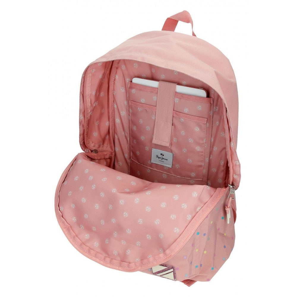 School backpack Pepe Jeans Carina with car