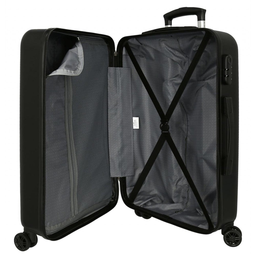 Les valises Rigid Mickey Outline 55-65 cm noir