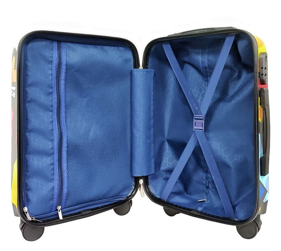 Pequeno jogo de mala Zurich Spinner 4 Wheels + Bag