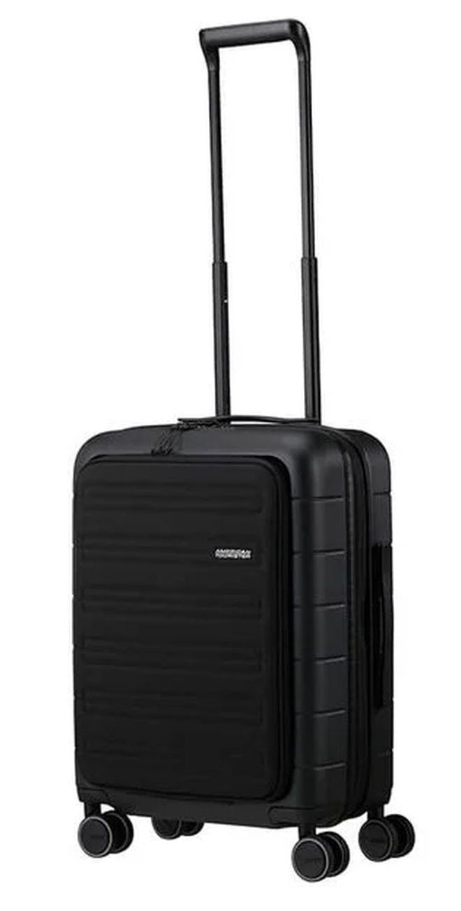 SET AMERICAN TOURISTER Cabinekoffer Novastlo Smart and Urban Groove UG16 Black Backpack