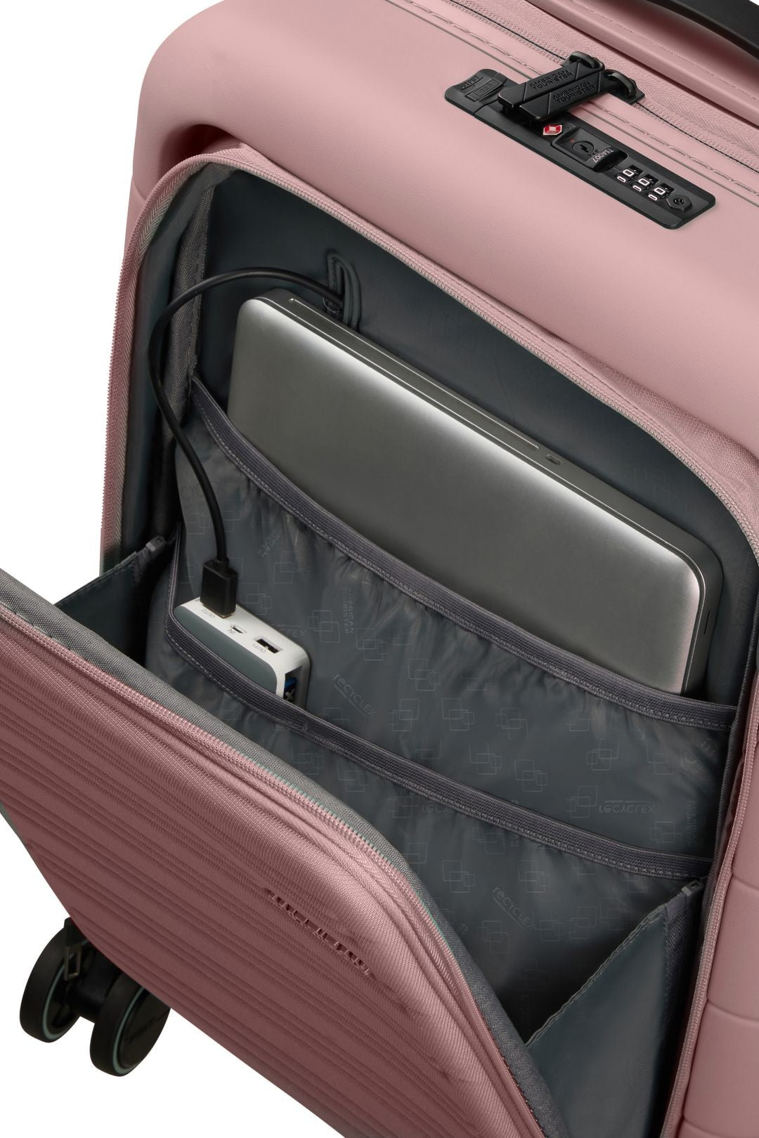 DEFINIR AMERICAN TOURISTER Mala de cabine Groova de Groove Smart e Urbana de Novastream UG16 Mochila Pink Dark