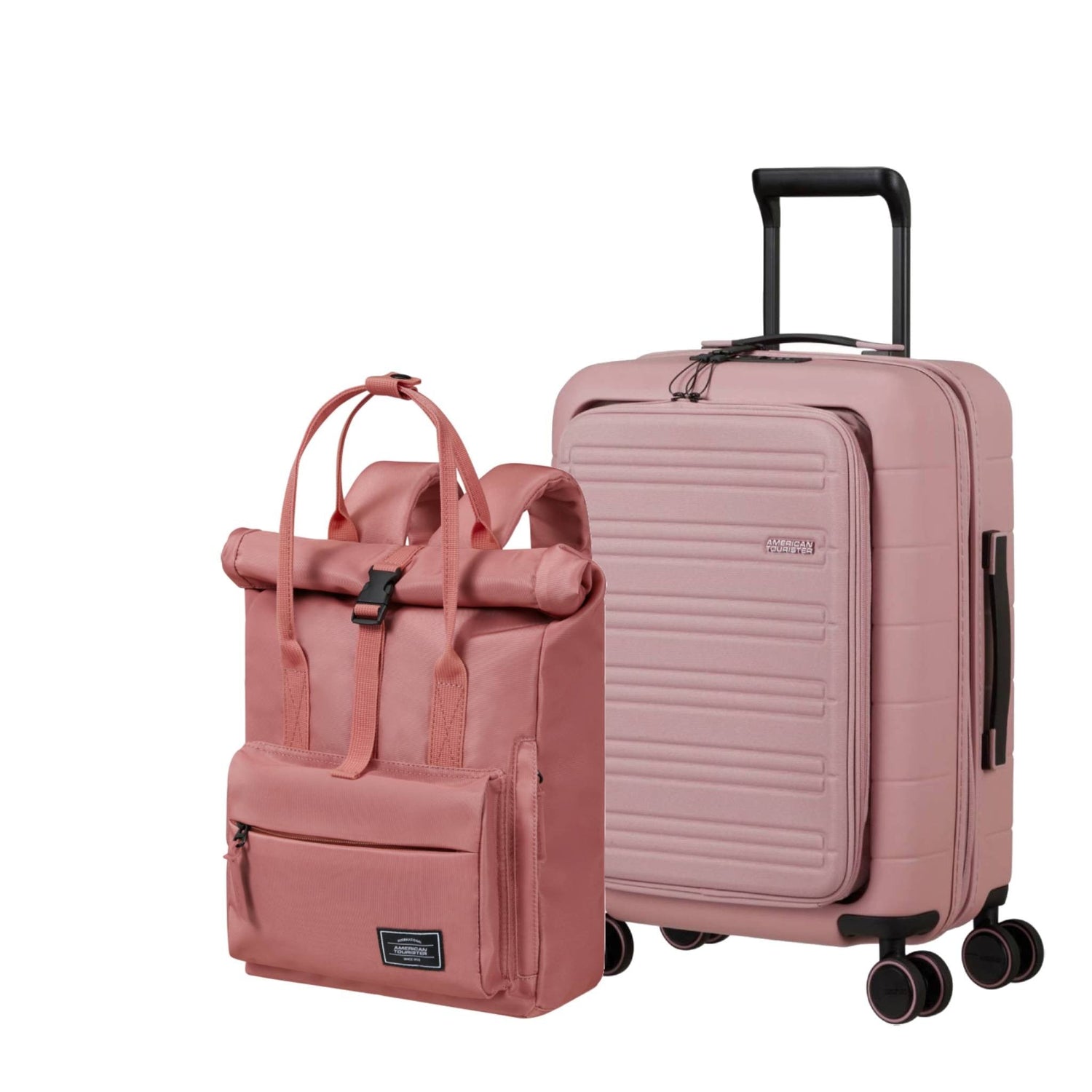 DEFINIR AMERICAN TOURISTER Mala de cabine Groova de Groove Smart e Urbana de Novastream UG16 Mochila Pink Dark