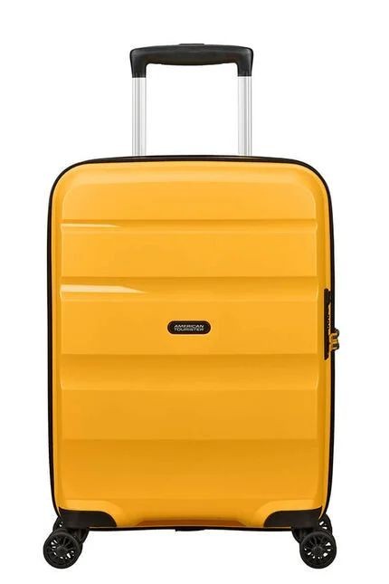 Ustawić American Tourister Walizka kabinowa Bon Air DLX i Urban Groove UG16 Żółty plecak