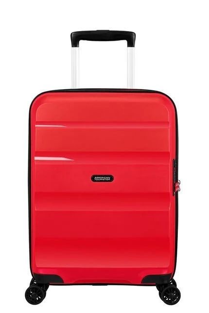 Definir American Tourister Mala de cabine Bon Air DLX e Urban Groove UG16 Mochila vermelha