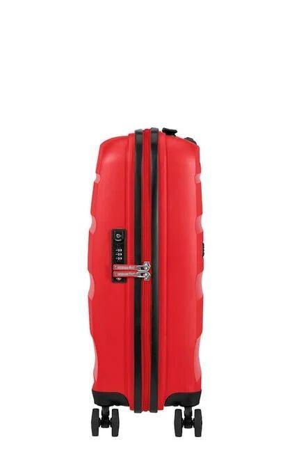 Definir American Tourister Mala de cabine Bon Air DLX e Urban Groove UG16 Mochila vermelha