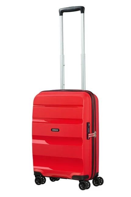 Definir American Tourister Mala de cabine Bon Air DLX e Urban Groove UG16 Mochila vermelha