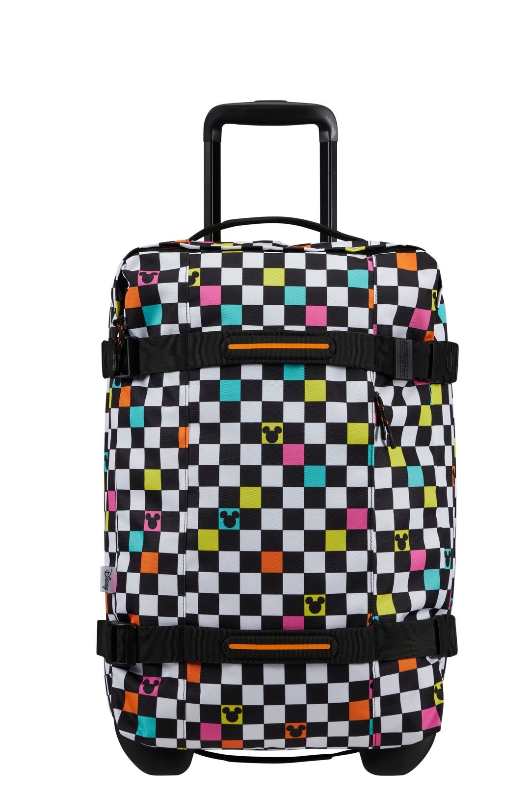 Pack AMERICAN TOURISTER Mickey Check - Kabinenbeutel mit städtischen Gleisrädern und Urban Groove UG16 Rucksack