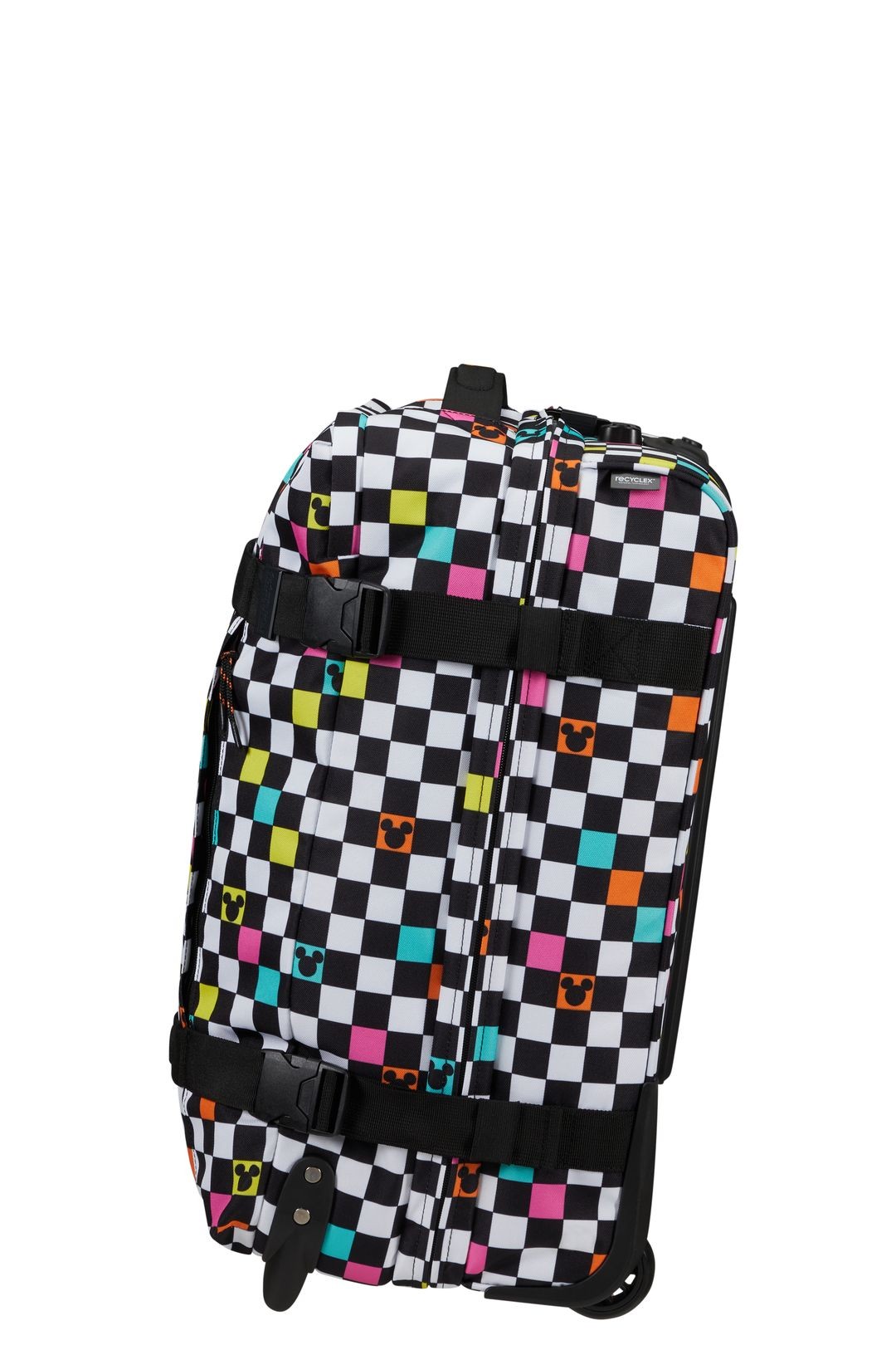 Pack AMERICAN TOURISTER Mickey Check - Kabinenbeutel mit städtischen Gleisrädern und Urban Groove UG16 Rucksack