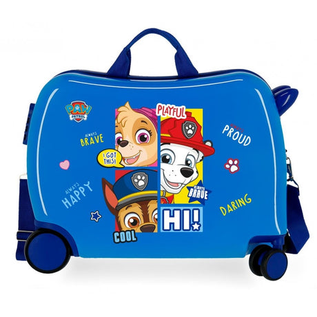 Children's suitcase The blue canine patrol