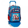 Mochila Spidey Go webs go 38cm con carro