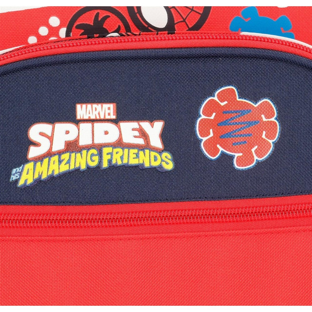 Spidey und Freunde 40 cm Schul -Rucksack mit Auto