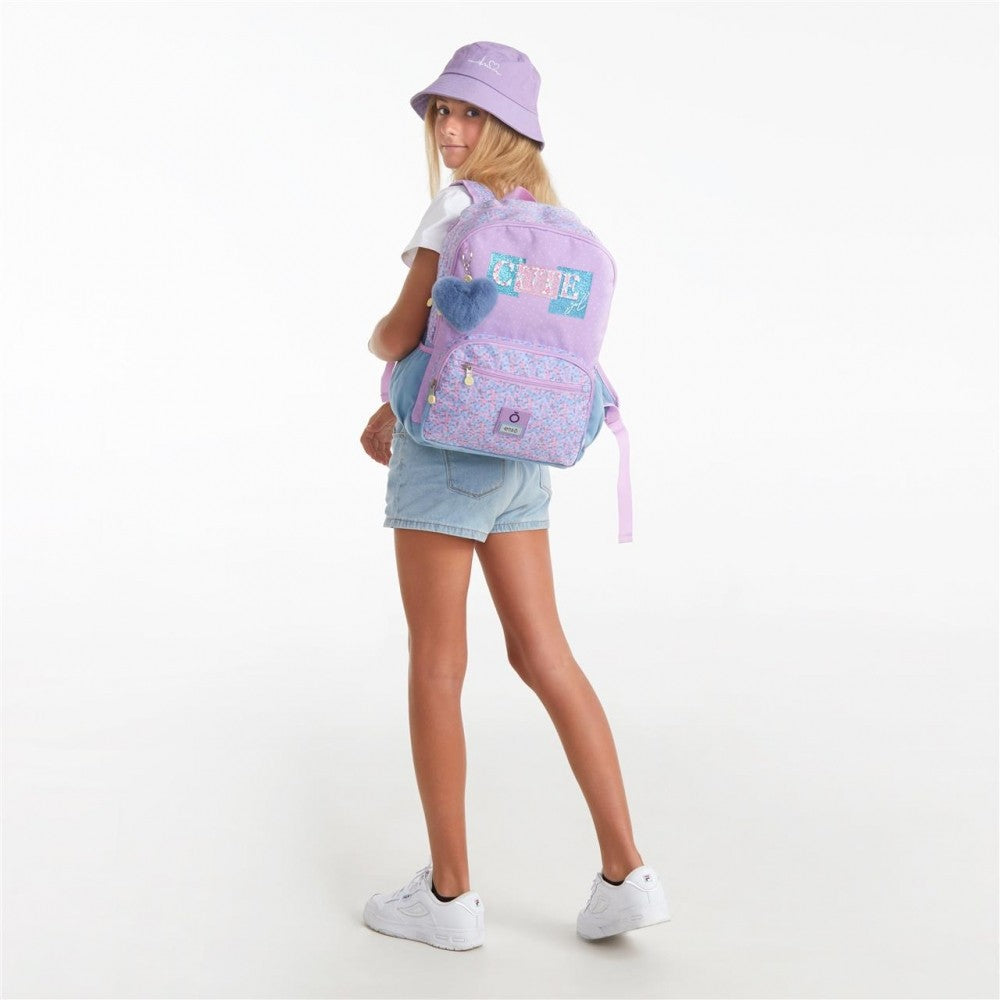 Backpack Cut Girl Double Compartment