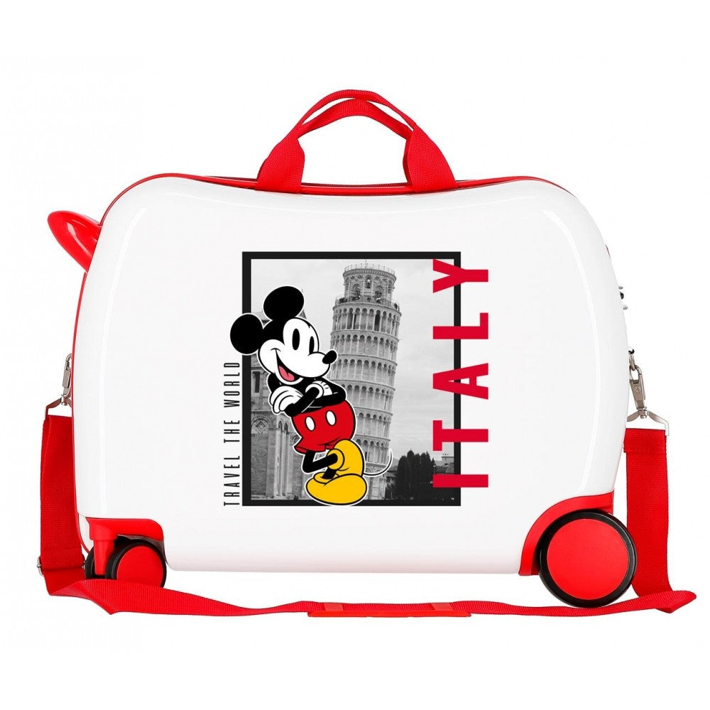 Mickey Italy children's suitcase 2 multidirectional wheels