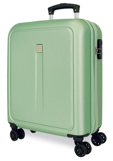 506862c Trolley ABS 55CM.4R.C/Exp. Roll Road Cambodja Green