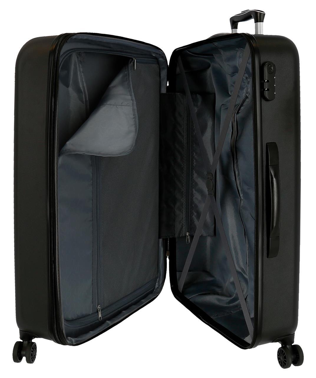 5069221 Trolley ABS 68cm. C/exp. 4R.CAMBOYA BLACK