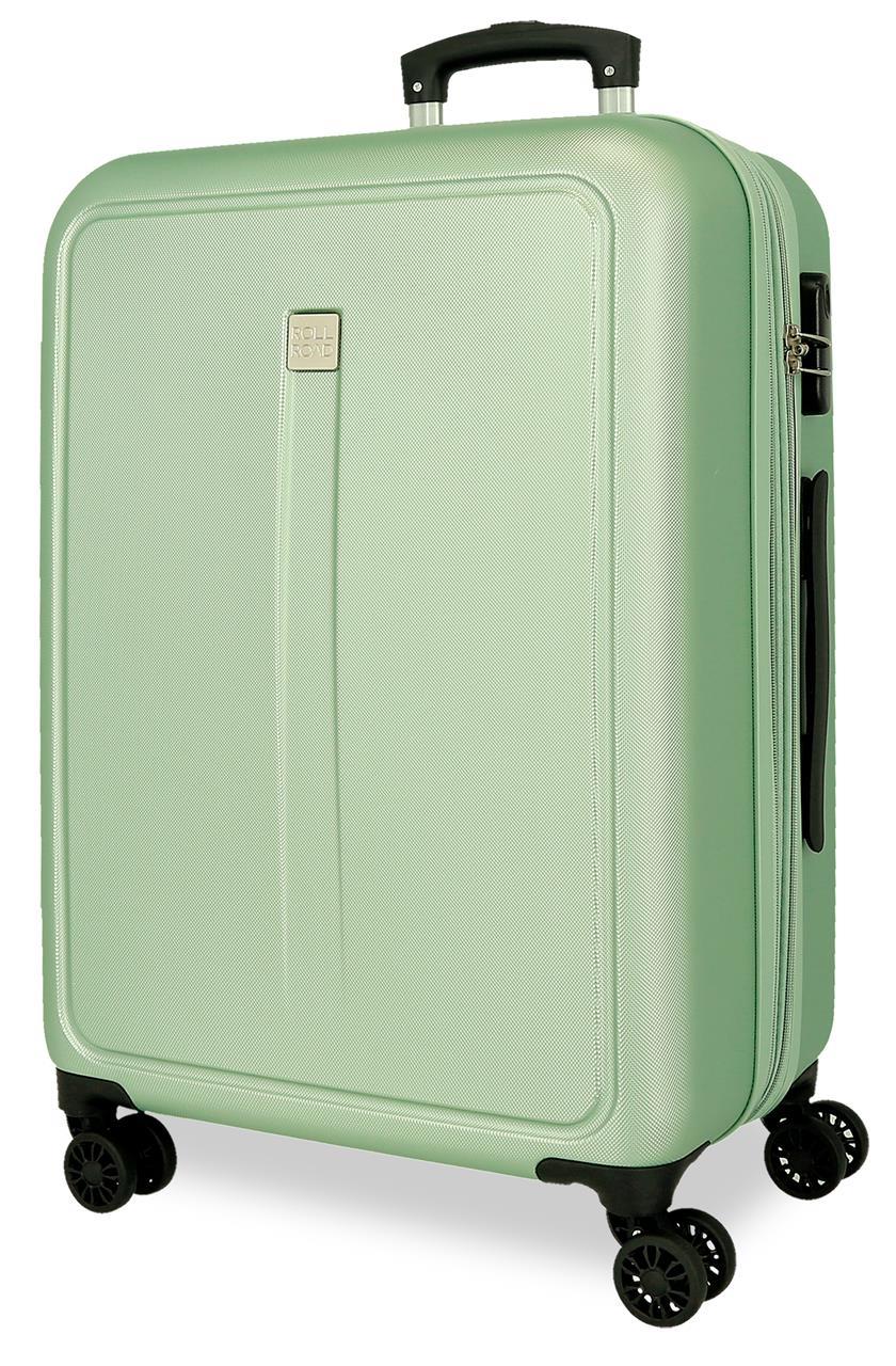 506922C Trolley ABS 65cm. C/exp. 4R.CAMBOYA GREEN