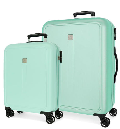 5069525 SET/2 Trolley ABS 55-68CM.4R.Camboya Turquesa