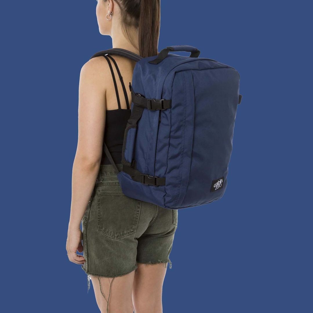 Klassischer Rucksack 36L CabinZero Aqua Lagoon