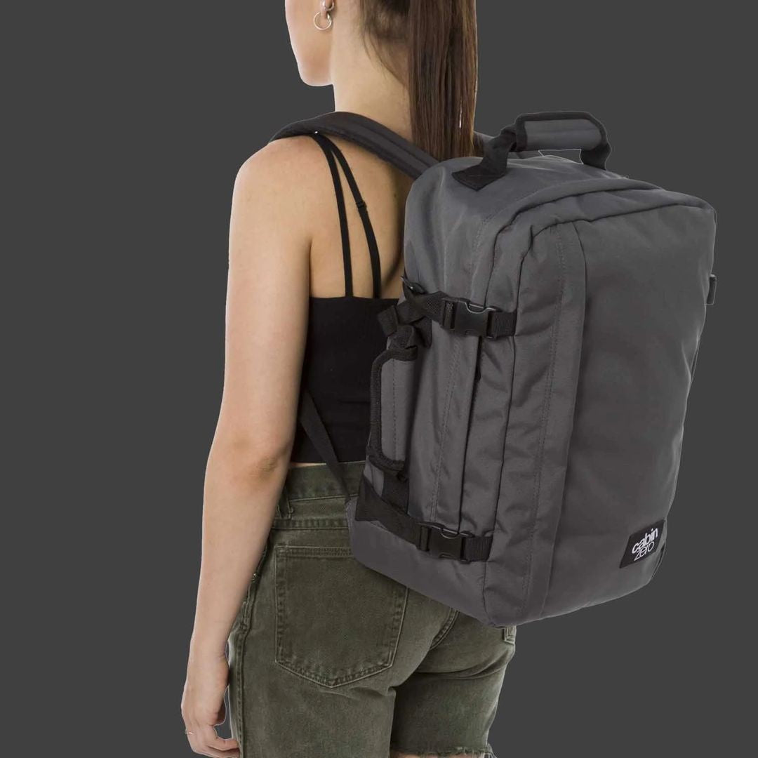 Klassischer Rucksack 36L CabinZero Aqua Lagoon