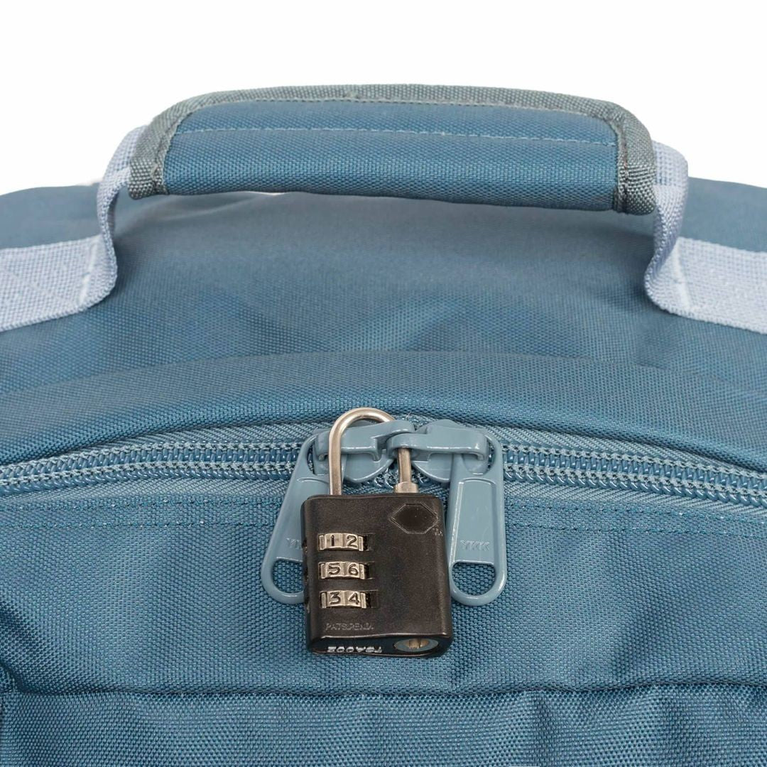 Klassischer Rucksack 36L CabinZero Aqua Lagoon