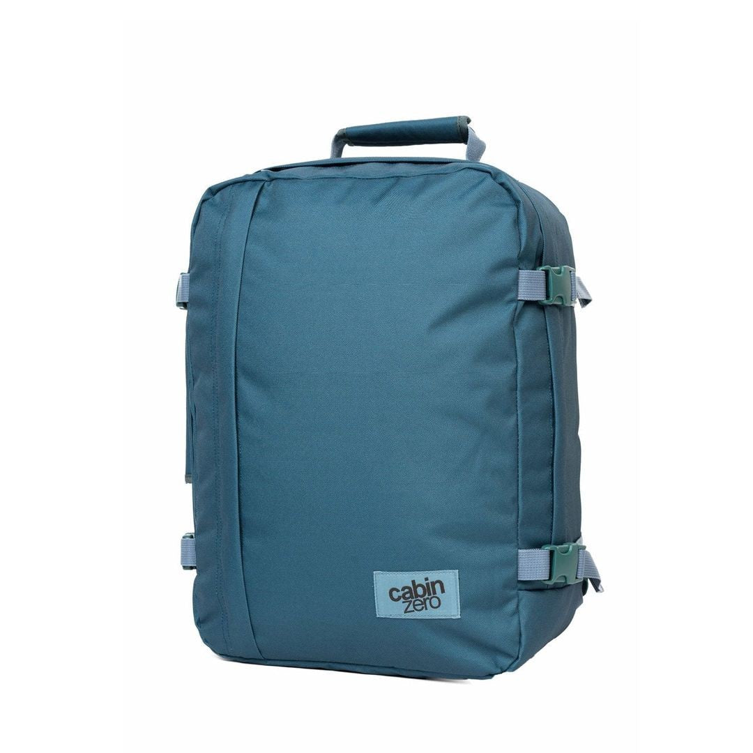 Klassischer Rucksack 36L CabinZero Aqua Lagoon