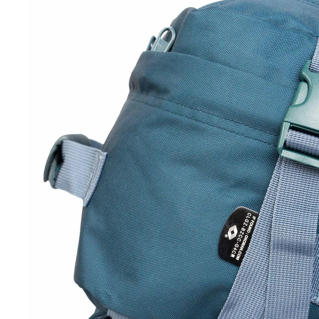 Klassischer Rucksack 36L CabinZero Aqua Lagoon