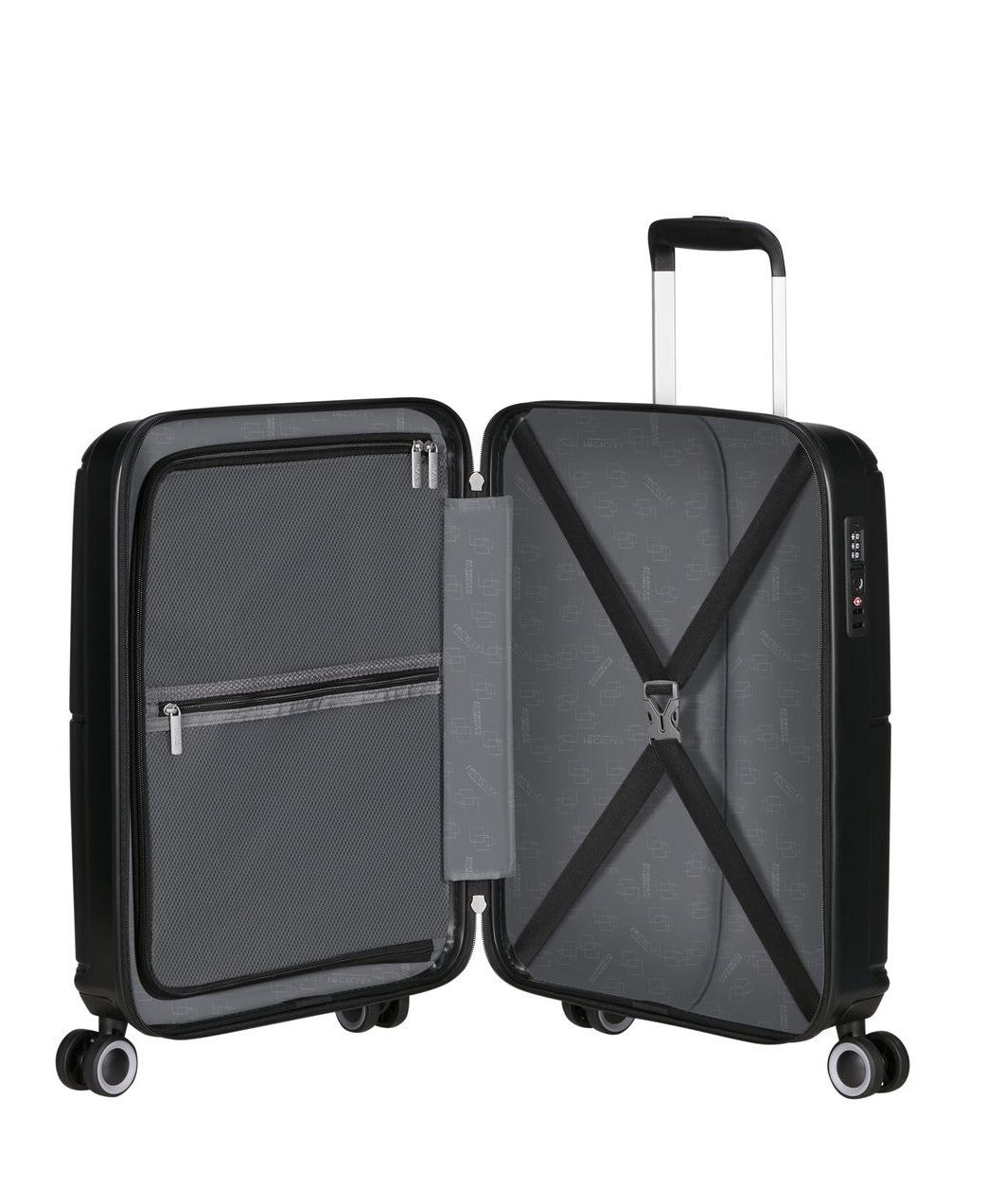 AMERICAN TOURISTER Rigide trolley van geopop 55cm cabine