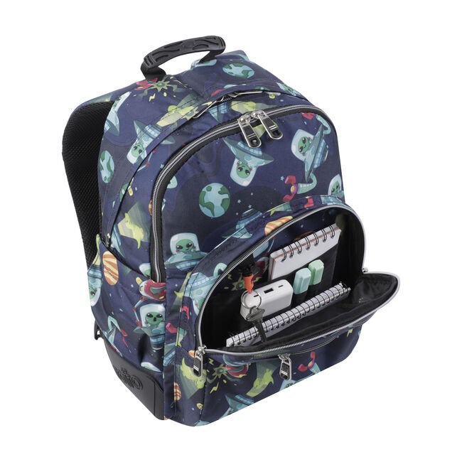 TOTTO Mochila escolar - Crayoles- 5JY- Planetas y Aliens