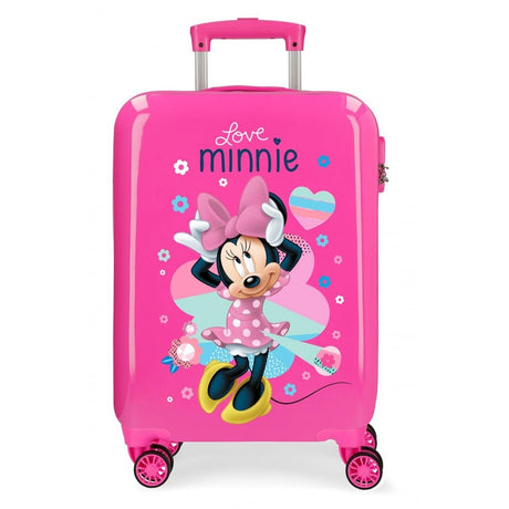 Kabinenkoffer Starre Liebe Minnie Rosa