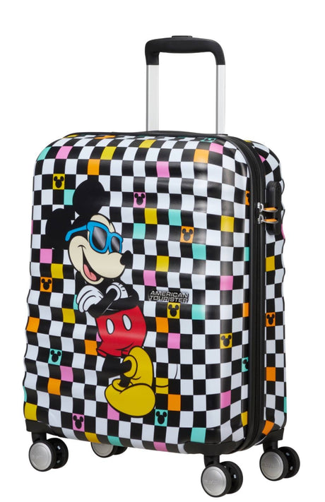 AMERICAN TOURISTER Walizka kabinowa Mickey Check 55 cm