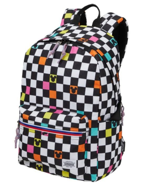 AMERICAN TOURISTER MOCHILA UPBEAT ZIP MICKEY CHECK