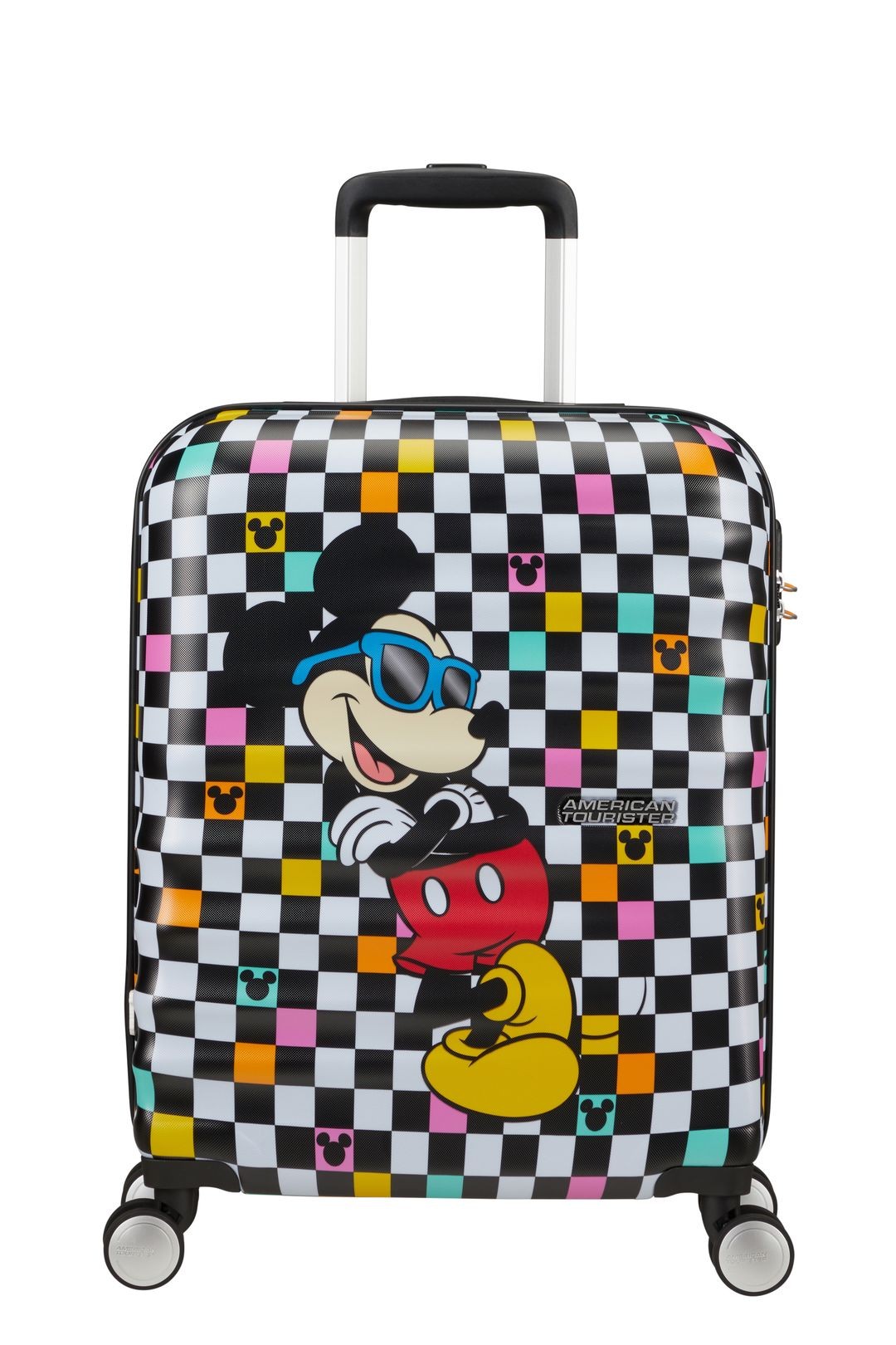 AMERICAN TOURISTER Walizka kabinowa Mickey Check 55 cm