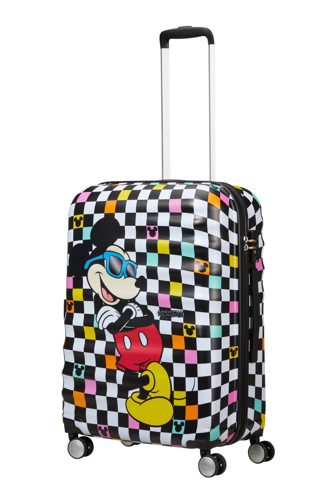 AMERICAN TOURISTER MALETA MEDIANA MICKEY CHECK 67CM