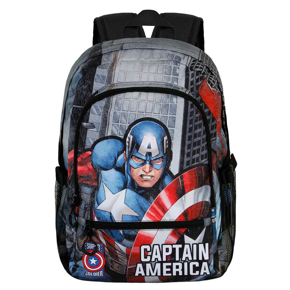 Fight Backpack Fan 2.0 Captain America Defend