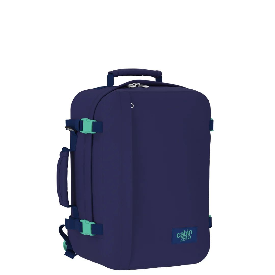 Sac à dos classique 36L Cabinzero - Ocean profond