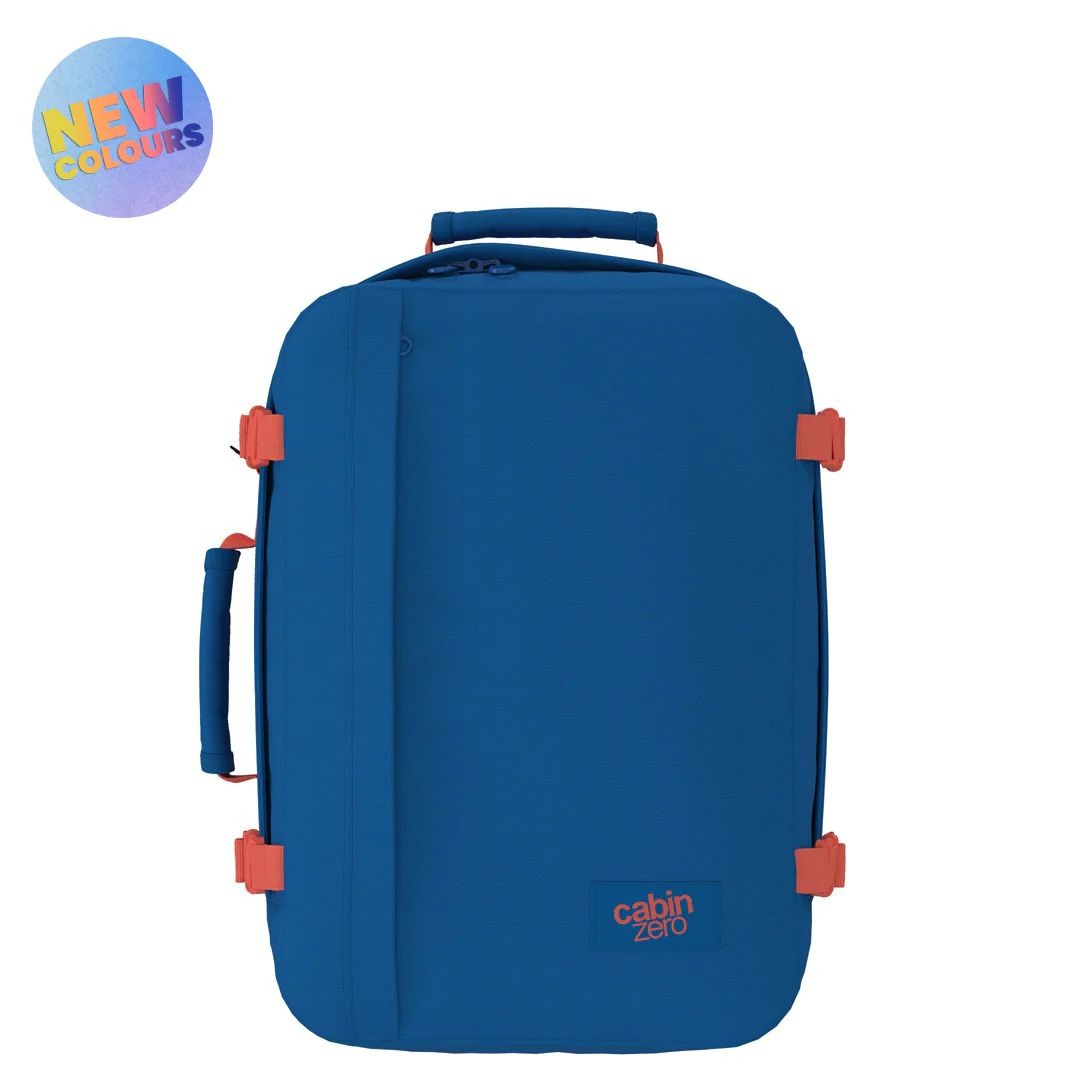 Sac à dos classique 36L Cabinzero - Ocean profond