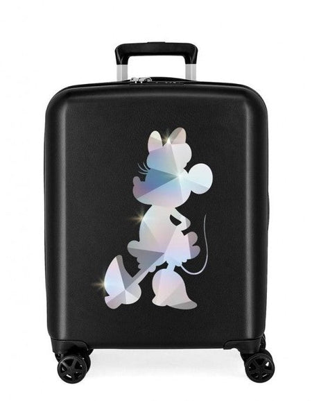 Cabin suitcase rigid Disney 100 Minnie Silver