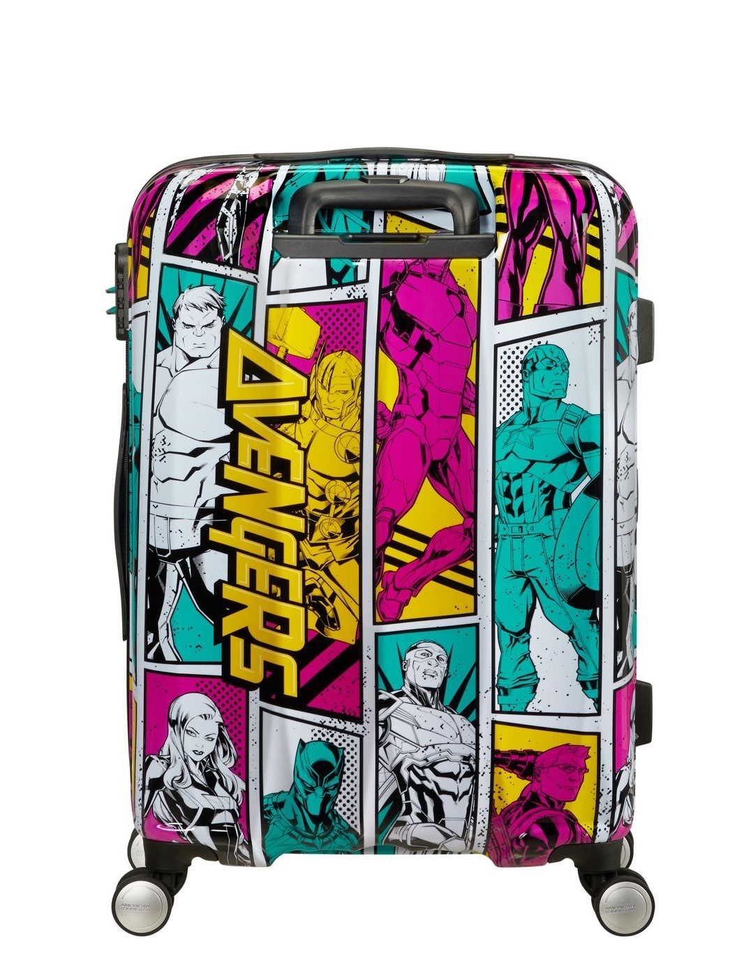 AMERICAN TOURISTER MALETA MEDIANA AVENGERS MARVEL  POP ART 65CM