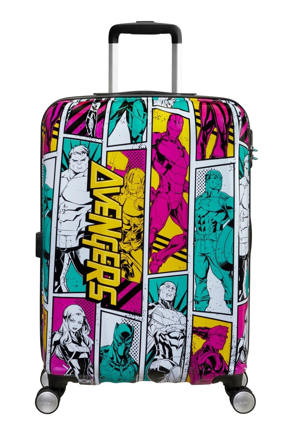 AMERICAN TOURISTER MALETA MEDIANA AVENGERS MARVEL  POP ART 65CM