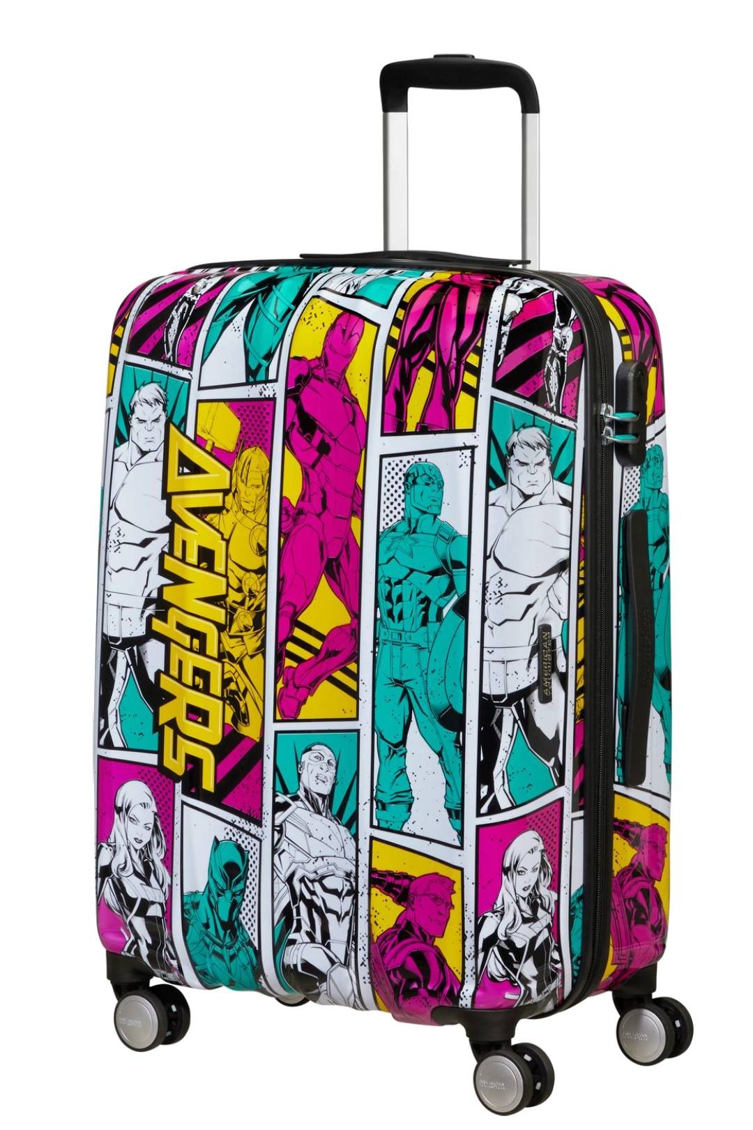 AMERICAN TOURISTER MALETA MEDIANA AVENGERS MARVEL  POP ART 65CM