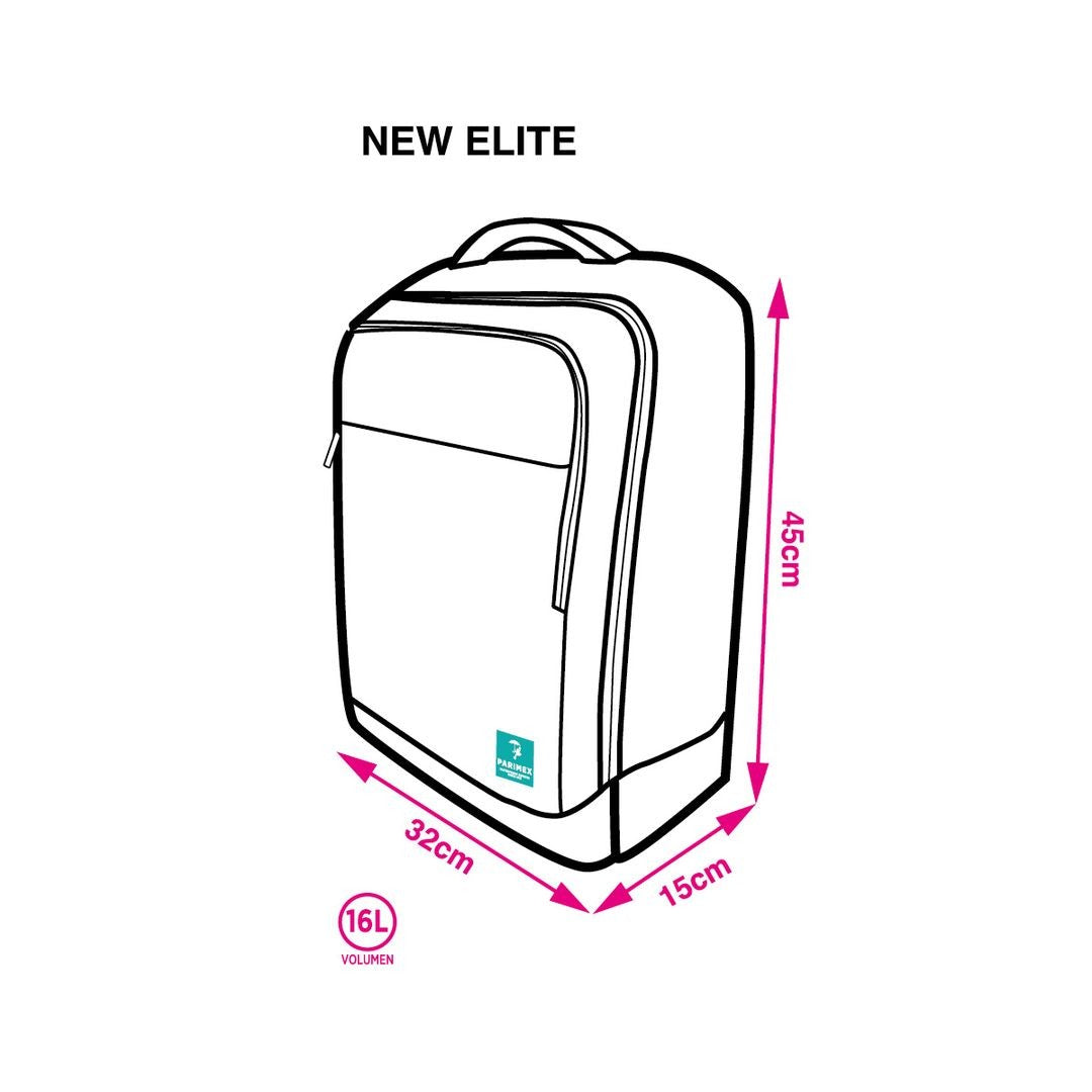 Parimex New Elite Sac à dos 15.6 "