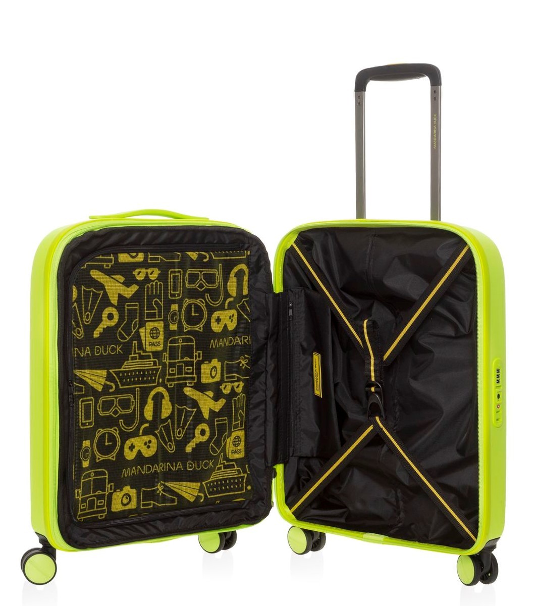 Small log pipeline 55/40cm extensible Mandarina Duck - ACID LIME