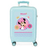 Valise cabine Minnie aujourd'hui ma journée rigide 55 cm turquoise