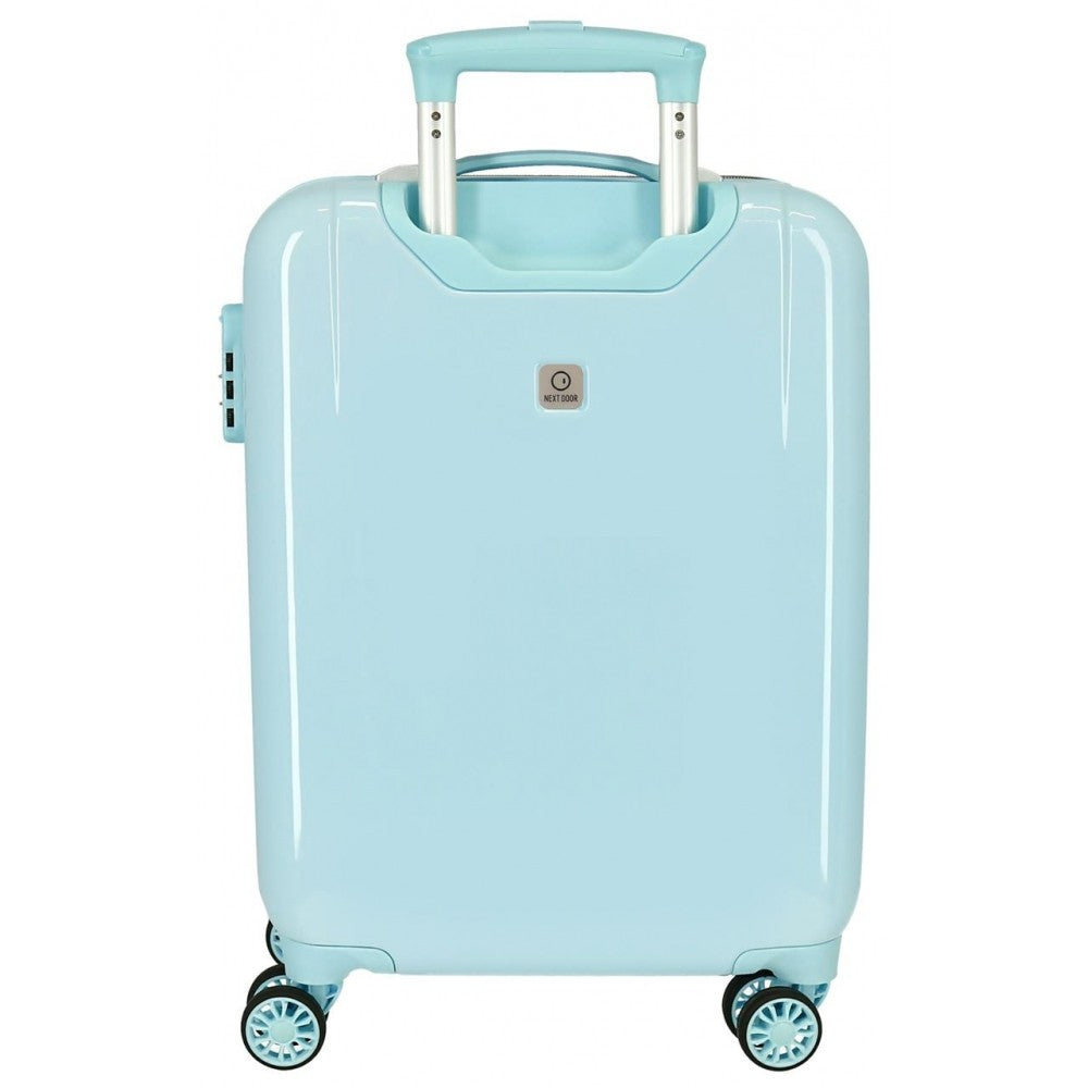 Valise cabine Minnie aujourd'hui ma journée rigide 55 cm turquoise